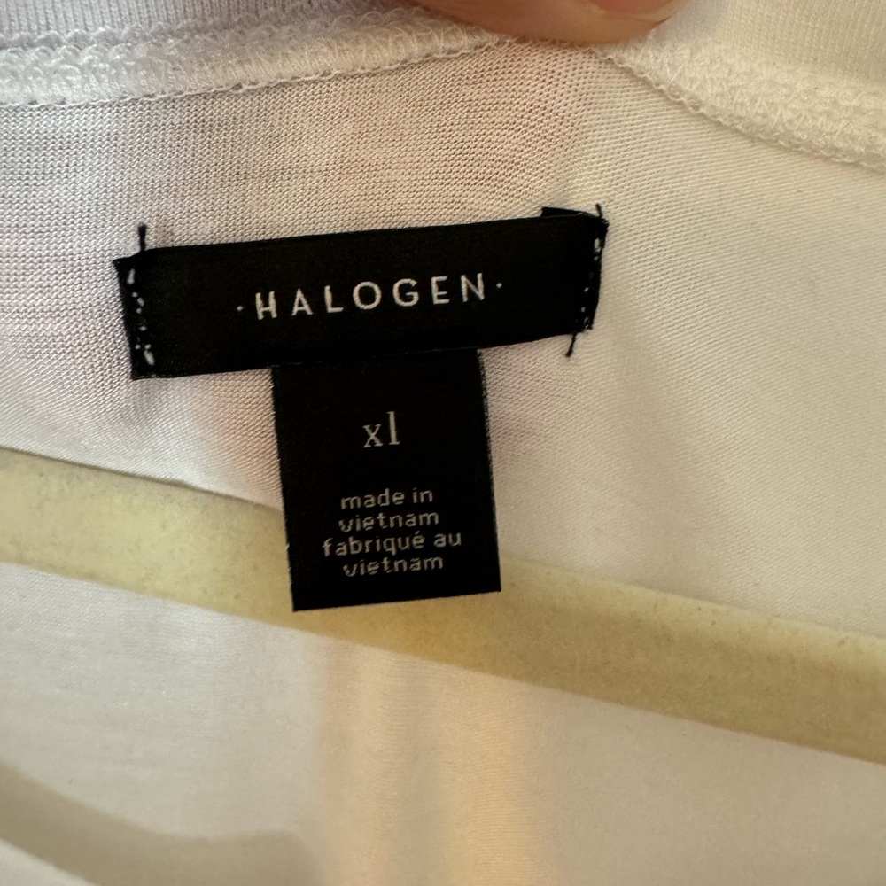 NWT Halogen basic tee size XL - Picture 3 of 5